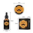 thumbnail image 5 of Beard Growing Tool Set for Men with Beard Balm/Comb/Brush/Scissor Beard Care Kit, 5 of 5