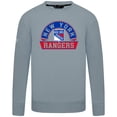 thumbnail image 2 of Men's Levelwear Gray New York Rangers Mandate Banner Arch Pullover, 2 of 3