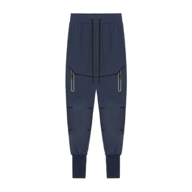ZAXARRA Pantalon de Survêtement Décontracté pour Homme avec Poches à Glissière Léger à Séchage Rapide Pantalon de Randonnée Course