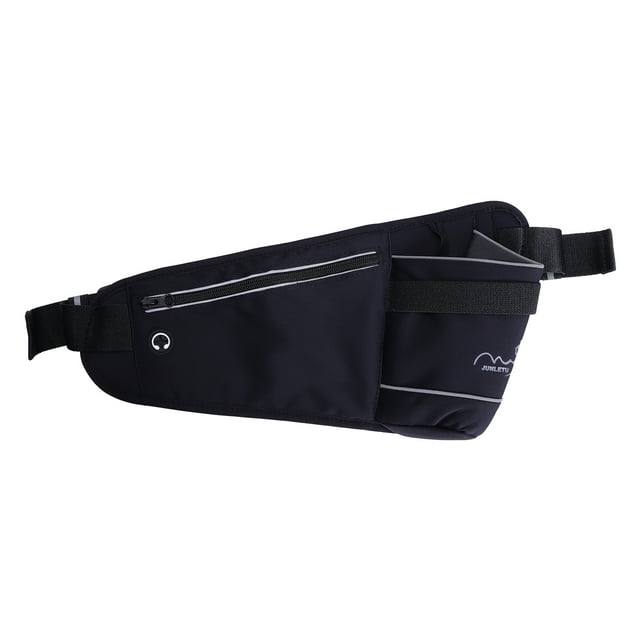 Shisuyan Waist Pack Running Belt Pouch Bag Nylon 1Pack 15.7x5.9x0.4In
