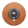 thumbnail image 3 of Seiko 13" Maddox Wooden Wall Clock, Brown, Quartz, Analog, QXA765BLH, 3 of 4