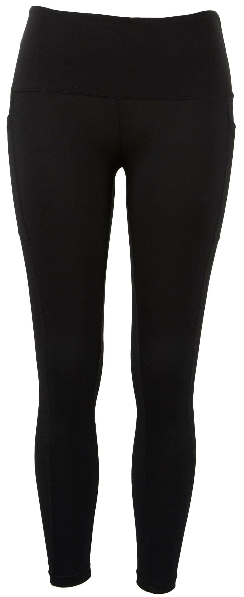 Juniors Solid Pocketed Yummy Leggings 