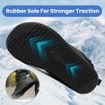 thumbnail image 3 of Fadezar Kids Snow Boots Boys Girls Lightweight Winter Boots Warm Barefoot Shoes for Toddler Kid, 3 of 6
