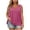 *Hot Pink, variant on VBVC Women's Plus Ribbed Lace-Up V-Neck Tank Top, Ladies' Sleeveless Casual Loose Fit Blouse, Solid Color Summer Layering Shirt For Women,Black,XL-5XL