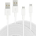 thumbnail image 1 of LNGOOR Câble d'Extension d'Alimentation 16,4 Pi 5 m pour Charge d'Extension USB vers Micro USB et Cordon de Synchronisation de Données, 1 of 7