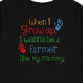 thumbnail image 4 of Inktastic Farmer Like Mommy Boys or Girls Long Sleeve Toddler T-Shirt, 4 of 5