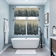 thumbnail image 3 of Dark Green Forest Kitchen Curtains Sets for Windows 24 Inch Length, Farmhouse Animals Rustic Rod Pocket Window Treatments Tier Curtains and Valances Set for Bedroom/Bathroom, 3 of 8