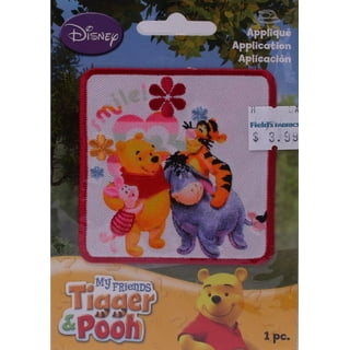 Disney Winnie the Pooh Iron-On Patch: Tigger Sitting New Free Shipping
