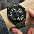 thumbnail image 2 of Feledorashia Deals Clearance Watch for Men Valentine's Day Gifts Military Mens Quartz Army Watch Black Dial Date Luxury Sport Wrist Watch, 2 of 5