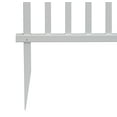 thumbnail image 6 of 2.5ft H x 3.5ft W (2 Panels) No Dig Zippity Washington Fence Kit, White Vinyl Picket Fence Panels, Easy DIY Decorative Fencing for Yard, Patio, or Deck, Temporary Outdoor Border for Garden, ZP19048, 6 of 7