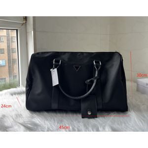 2024 Bolsa de tela Oxford Bolsa de viaje de gran capacidad Hombres y mujeres Mismo estilo Moda Fitness Bolsa de moda Bolso cruzado de un solo hombro Bolso de moda