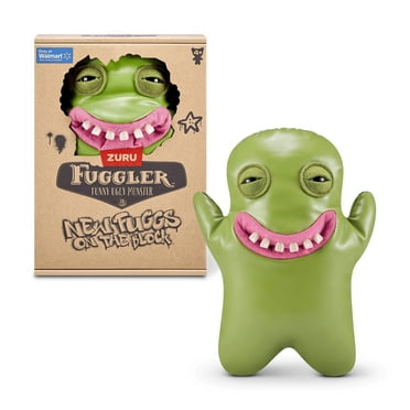 Fuggler New Fuggs on the Block 9 inch (Shameless Goof), Funny Ugly Monster Soft Plush Toy by ZURU