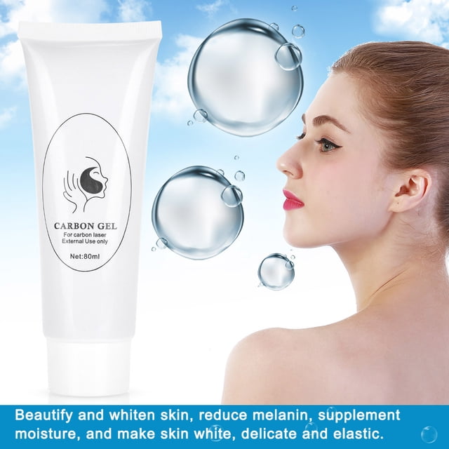 Gel de Crema de Carbón Seguro para Rejuvenecimento de la Piel, Blanqueamiento, Limpieza Profunda, Crema de Carbón para Minimizar Los Poros de la Piel