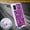Purple, variant on Samsung Galaxy A51 5G Case, [Not Fit Samsung A51 UM/A51 4G], Military Grade 12 Feet Drop Proof Phone Cover With Glitter Spot Diamond-Purple