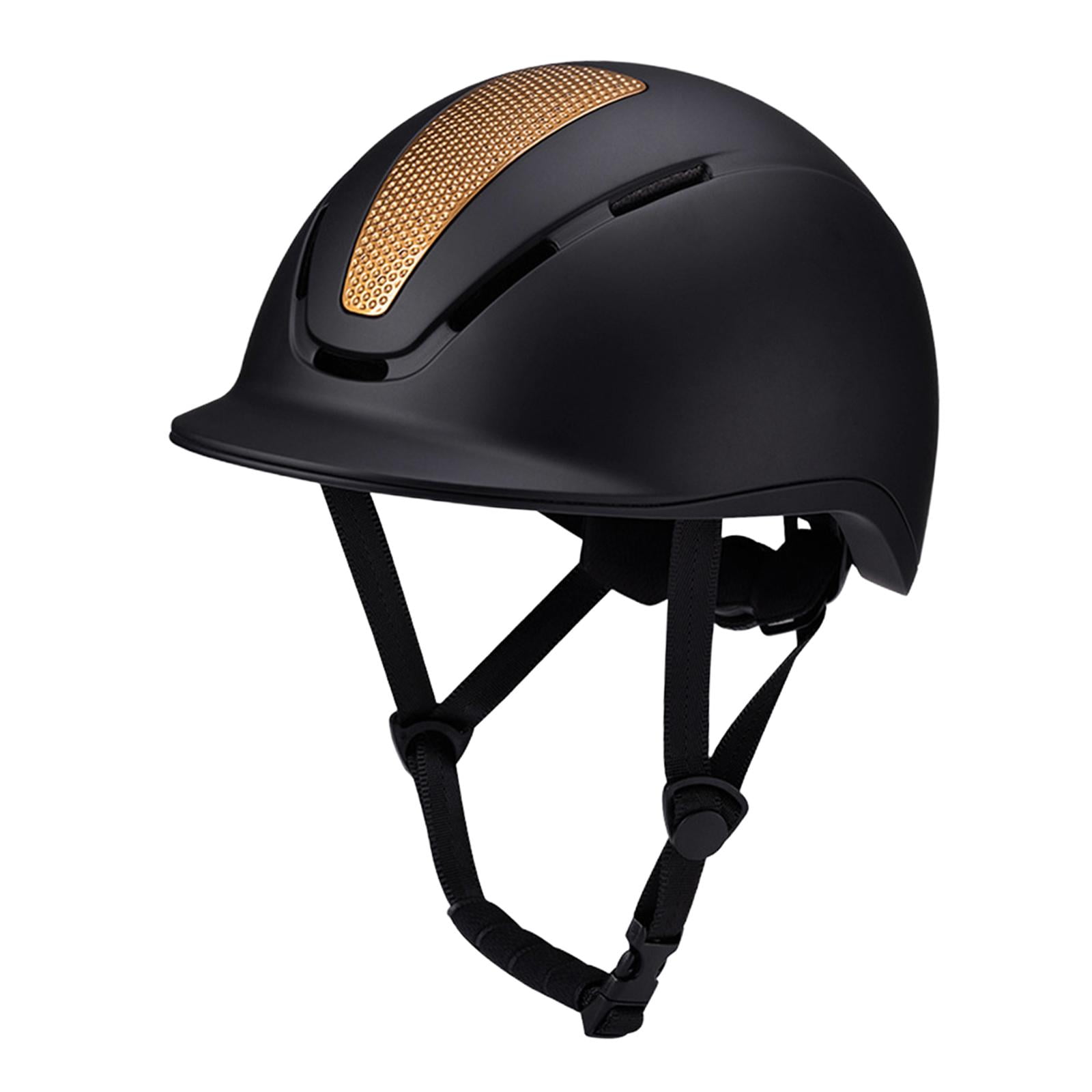 Equestrian Helmet Horse Riding Hat Adjustable Chin Straps PC EPS Material for Outdoor Sports Adults