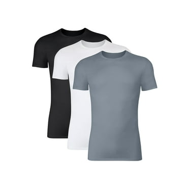 Hanes Originals SuperSoft Men's Crewneck Short Sleeve Tee, 3-Pack, Sizes S-3XL