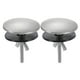 thumbnail image 1 of Uxcell 2 Paquete Cubierta de Agujero de Fregadero de Cocina Níquel Cepillado, Cubierta de Agujero de Grifo de 2 pulgadas de Acero Inoxidable para la Mayoría de los Agujeros de Fregadero, 1 of 6