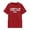 Red, variant on Womens Work Shirts Graphic Print Short Sleeve Crew Neck Soft Basic Beach Clothes for Women,Green,XL