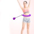 thumbnail image 1 of Detachable Smart Weighted Fit Hoop 24 Detachable Knots Abdomen Fitness Massage Hoop for Body Sculpting, 1 of 5