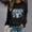 Black, variant on Ovbmpzd Fall Crew Neck Sweatshirt For Women Long Sleeve Elephant Printed Loose Fitting Shirts Trendy White Tunic Winter Tops