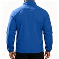 thumbnail image 5 of Men's Lightweight Windbreaker Jackets Long Sleeve Stand Collar Full Zipper Waterproof Rain Coat Outdoor Hiking Jacket, 2XL, 5 of 8