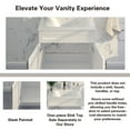 thumbnail image 6 of White Shaker Sink Base Bathroom Vanity Ready-to-Assemble Cabinet 30" Width, 6 of 8