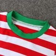 thumbnail image 7 of Odeerbi Christmas Pajama Sets For Boys Girls Casual Home Wear Striped Round Neck Two-piece Children's Suit, 7 of 7