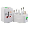 thumbnail image 2 of Universal Travel Adapter, US AU UK EU Plug World Power Plug Adapter 4 In 1 White  For 150 Countries, 2 of 8