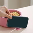 thumbnail image 4 of Ramen Cooker Ramen Bowl Set with Chopsticks,Microwave Safe Ramen Bowl Set with Fork & Spoon,All-in-One Noodle Cooker with Lid,Portable for College Dorm Apartment Office,Easy Clean & Storage, 4 of 7