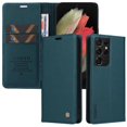 thumbnail image 2 of Funda para Samsung Galaxy S21 Ultra Estuche de Cuero PU Tipo Cartera con Ranuras para Tarjetas y Cierre Magnético, 2 of 5
