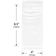 thumbnail image 2 of Plymor 4" x 8.5" (Case of 1,000), 2 Mil with Pouch Zipper Reclosable Plastic Bags, 2 of 4