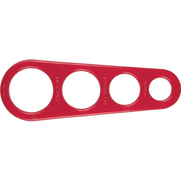 Fox Run Plastic Spaghetti Measure Portion Guide - Assorted Colors (Single)