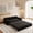 Black, variant on Aukfa Queen Sleeper Sofa Bed, Convertible Loveseat Pull Out Sofa Couch with Pillow Arm/Side Pockets, Black