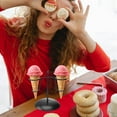 thumbnail image 4 of KONTONTY 1Pc Cone Support Stand for Ice Cream Display in Dessert Shop and Home Use, 4 of 8