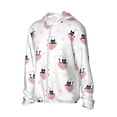 thumbnail image 2 of KLL Umbrella Cat Print Men's Women’s UPF 50+ Sun Protection Outdoor Hoodie Jacket Long Sleeve Fishing Hiking Performance Shirt-XX-Large, 2 of 6