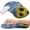 Kg006-sunflower Starry Night, variant on Ergonomic Mouse Pad Wrist Support with Memory Foam Massage Bulge, Carpal Tunnel Pain Relief Mousepad Wrist Rest for Mouse(12x8 inch, I Am Fine)