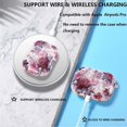thumbnail image 3 of Étui Airpods Pro, Mignon Étui Protecteur à Fleurs pour Airpods Pro, Coque Rigide Imprimée pour Femmes et Filles pour Étui de Chargement Airpods Pro avec Porte-Clés, Ensemble d'Accessoires Airpods 3 (Rose), 3 of 4