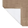 thumbnail image 5 of Linen Textured Pinch Pleat Curtain for Living Room, Room Darkening Window Curtain Panel for Bedroom, Privacy Drape with Double Layer (72 x 84 Inches, 1 Panel, Sand Beige) outdoor curtains, 5 of 7