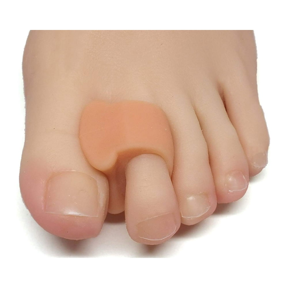 Pack of 4 Toe Separators and Spreaders For Bunion, Overlapping Toes and
