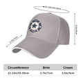 thumbnail image 3 of Cheerport Fire Rescue Truck Logo Unisex Sandwich Cap Classic Baseball Capunisex Adjustable Casquette Dad Hat, 3 of 5