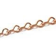 thumbnail image 2 of 17 Gauge Jack Chain Solid Copper 5.39Wx11.1Lmm 10'Hank, 2 of 2