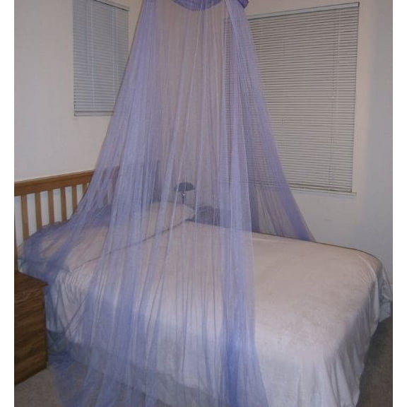 OctoRose® Round Hoop Bed Canopy Mosquito Net Fit Crib, Twin, Full, Queen, King