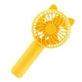 thumbnail image 4 of Mini Handheld Fan Office Powered Cooling 3 Speeds Low Noise Small Pocket Fan Yellow, 4 of 9