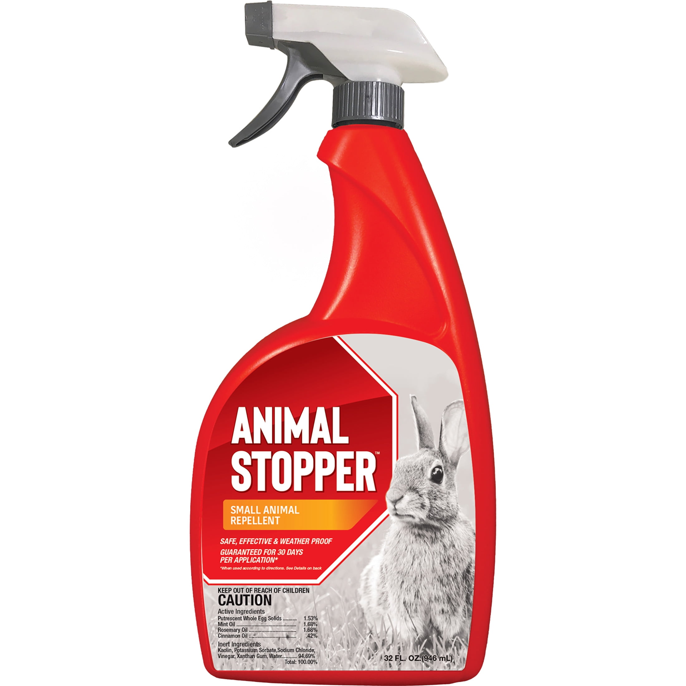 Messinas Animal Stopper Repellent for Garden Animal Repellent, Ready-to-Use 32 ounce Trigger Bottle