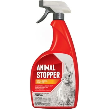 Messinas Animal Stopper Repellent for Garden Animal Repellent, Ready-to-Use 32 ounce Trigger Bottle