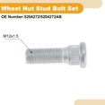 thumbnail image 4 of Unique Bargains 5 Pcs M12x1.5 Wheel Lug Stud for Chevrolet Chevette 1976-1987 Front Rear Wheel Stud Bolt Set No.5204272/5204272AB Alloy Steel Silver Tone, 4 of 7