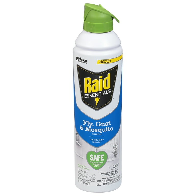 Raid Essentials Killer 28, Fly, Gnat & Mosquito - 10 oz