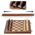 thumbnail image 3 of Juego de ajedrez magnético A&A de madera de 38 cm con 3 cm de altura king, 3 of 8