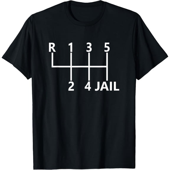 6 Speed Stick Shift Manual Transmission Car Enthusiast Humor T-Shirt Men women T-shirt black, gift. Sizes: S, M,L, XL, 2XL, 3XL, 4XL