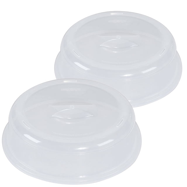 Funda para microondas Nordic Ware de plástico sin BPA, 10 pulgadas (juego de 2)